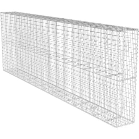 vidaxl mur de gabion avec couvercle 600 x 50 200 cm P 272650 5572650 1